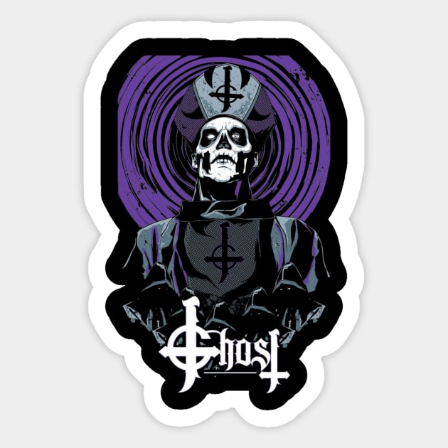 Ghost Sticker by antekrepcom